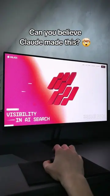 Claude Did It Again 🤯 Follow the future of web design. #claude #buildinpublic #