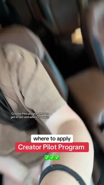 Creator pilot program- how to get in fast and where to apply! 🙌🏼✅💵 #creatorpi