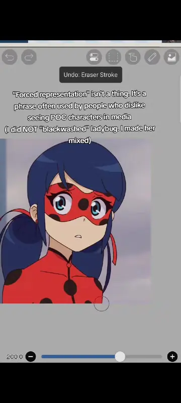 she looks so beautiful black 😍 #miraculousladybug #miraculous #redesign #redesi