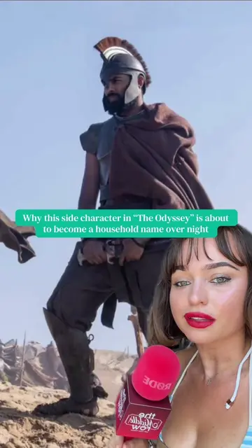Himesh Patel is the The Odyssey what Miles Caton was to Sinners 🍿❤️ #theodyssey