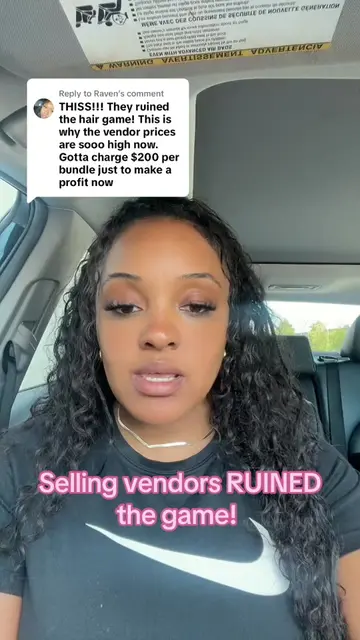 Replying to @Raven now people pay the vendors the same amount or more than y’all