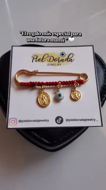 Nuestro broche de protección para embarazadas es un hermoso símbolo de amor, cui
