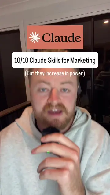 10/10 Claude Skills for marketing but they get increasingly more powerful!!  Lea