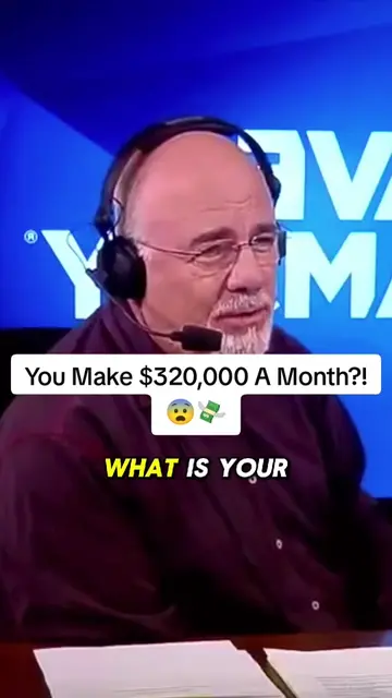 $320,000 A Month Is Actually Insane 🤯 #daveramsey #finance #ramsey #podcasts #r