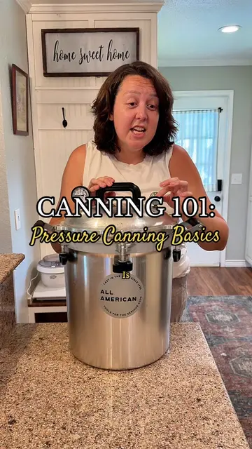 Canning 101 beginner series: the basics of pressure canning.  A few things to no
