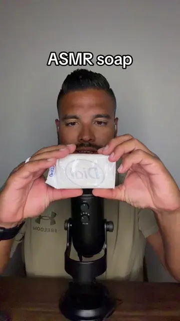 Dial soap sounds so good #asmr #asmrvideo #johnnyqasmr #whispers #soap 