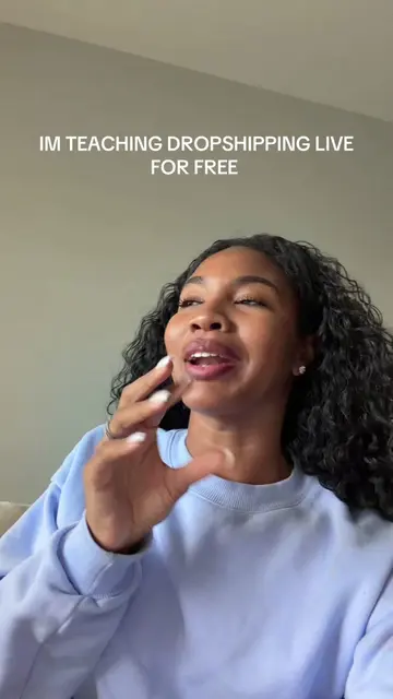 I’m hosting a FREE live dropshipping masterclass on August 3 at 6 PM ET !!!I’ll 