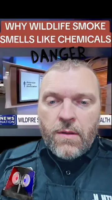 DANGER FROM WILDFIRE SMOKE #everyone #DANGER #smoke #WILDFIRE #FYP 