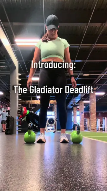 New movement unlocked. ⚔️💪 The Gladiator Deadlift combines strength, stability,