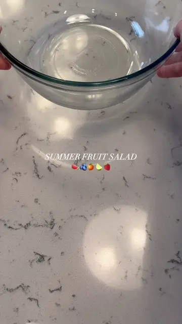 The perfect refreshing fruit salad! 🍉🫐🍇🍋☀️ Sweet, fresh, and so easy to make