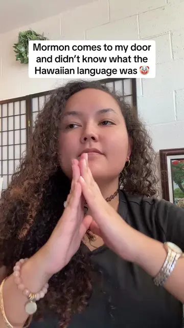 Close encounters of the Mormon kind 😆 #hawaii #hawaiian #nativehawaiian #mormon