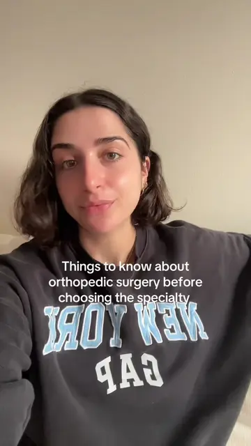 Let me know if you have questions! #doctor #orthopedics #womeninmedicine #premed