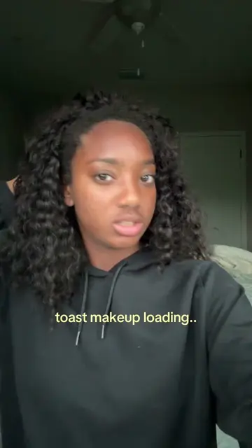 toast makeup!! #makeup #transition #toastymakeup 