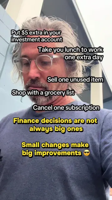 Small changes make a big difference 😎 #budget #financeforbeginners #moneycoach 