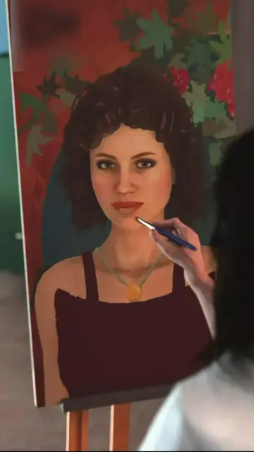 How The Man Painted His Future Wife 😮