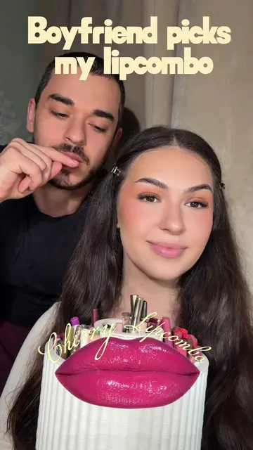 He picked the perfect cherry lipcombo ahhh I used: Mac lipliner in shade cyberwo