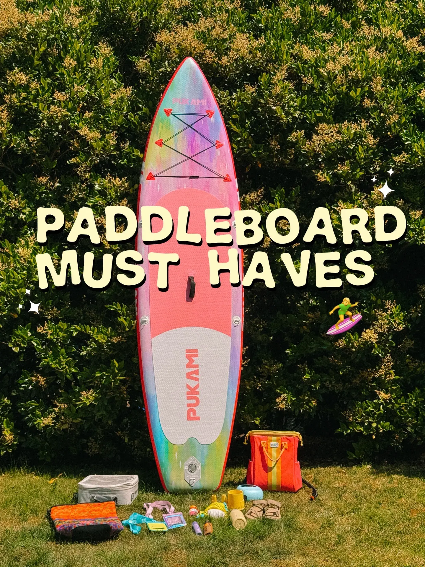 I never leave for a paddle without these! Drop a pic of you on your 🏄 paddle ad