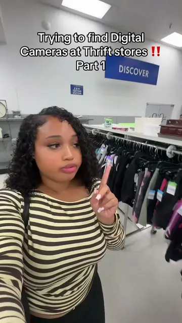 Searching Thrift Stores to find Digital Cameras ‼️  #fyp #thrifting#digitalcamer