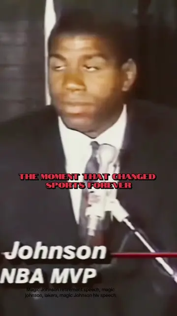 The Moment Magic told the World he had HIV changed sports FOREVER‼️😱
