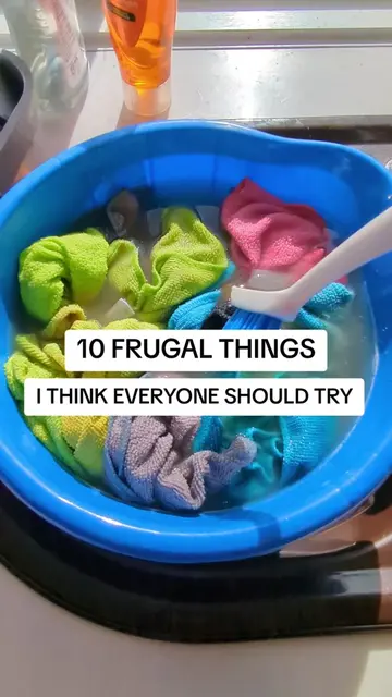 10 frugal things I think everyone should try 1. Swap disposable for reusable Use