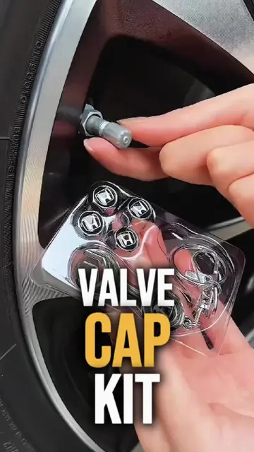 Stop driving around with boring wheels! This CarGear Valve Cap Kit is the quicke