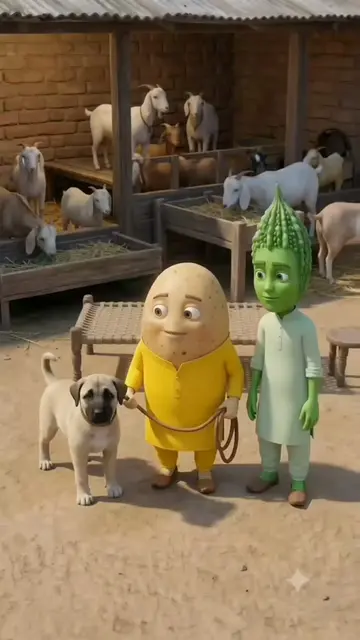 Aloo's Goat Farm Revenge: The Guard Dog That Caught the Thieves 🐕🐐🔥#creatorse