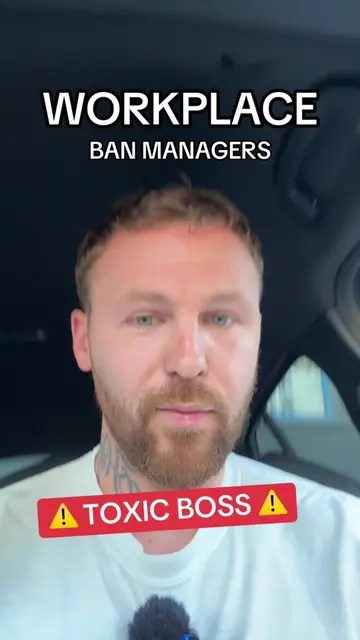 I WOULD ‘BAN’ THE WORD MANAGER #badboss #badmanager #toxicboss #micromanager #wo