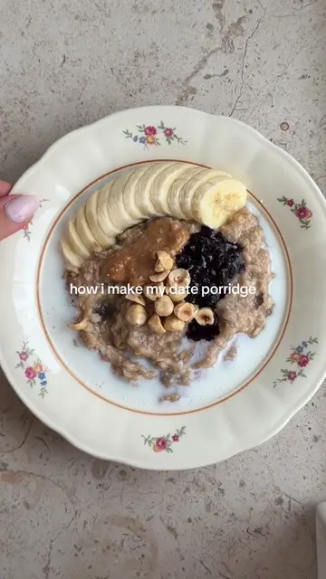 one of my fave breakfasts 🪷 cook it with milk instead of water for a creamier t