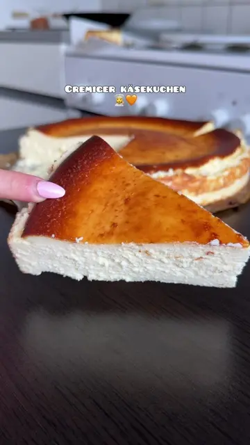 Cremiger Käsekuchen👩‍🍳🧡 (26 cm Springform) Zutaten: * 900 g Frischkäse (Doppe