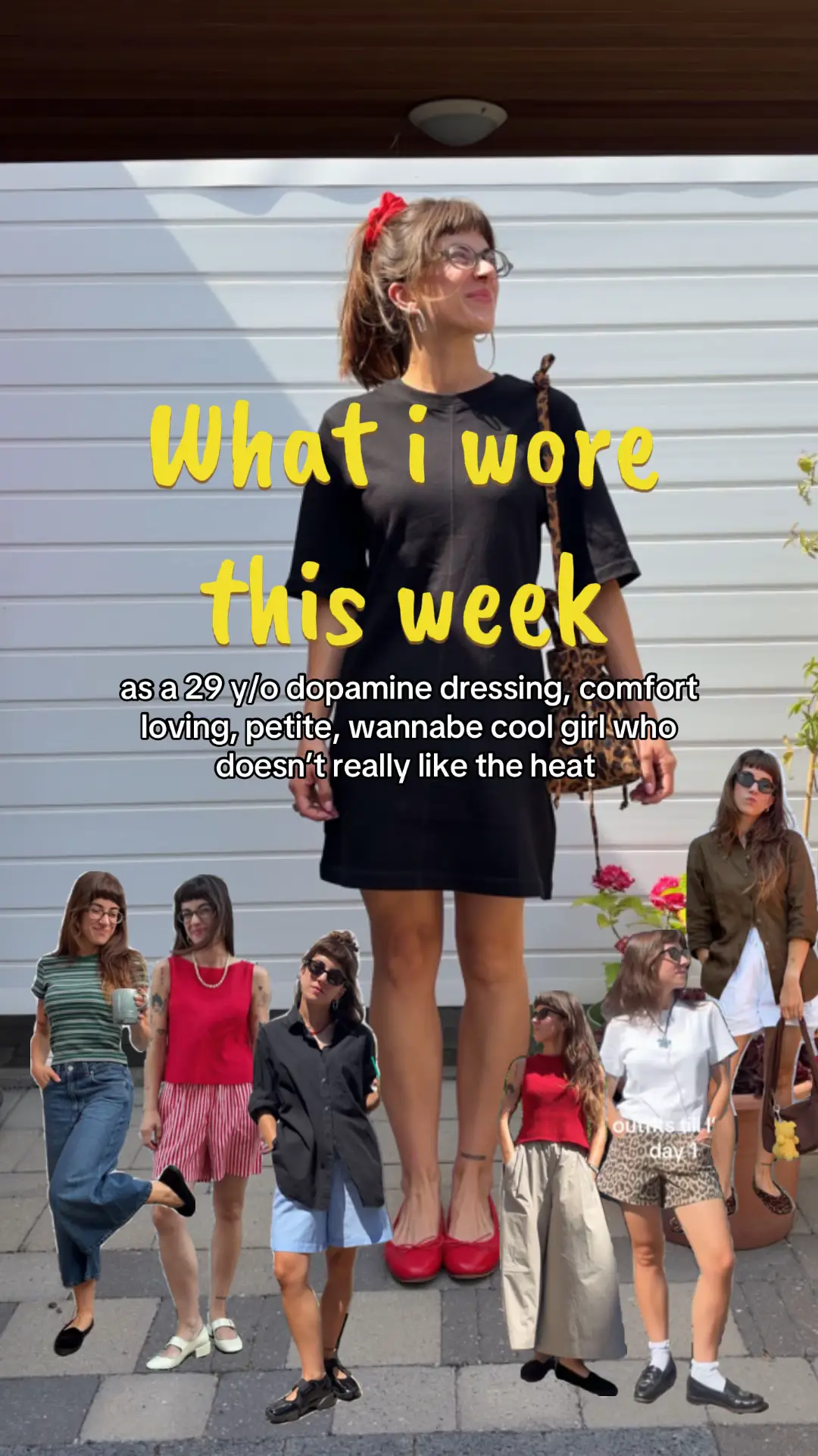 Survived another week of too-hot-for-my-taste weather and here’s what I wore ❣️ 