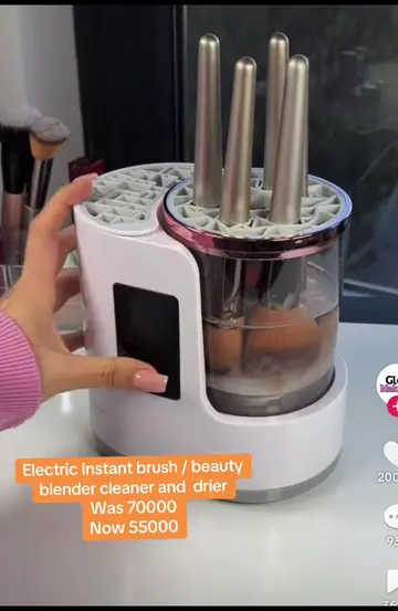 ✨ NEW ARRIVAL – Electric Makeup Brush Cleaner ✨ Say goodbye to hand washing your