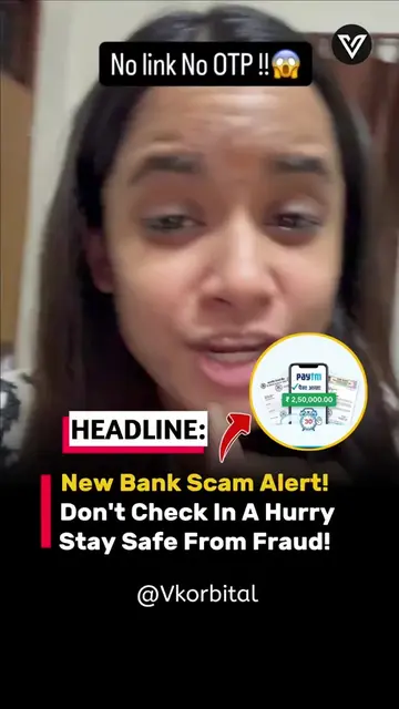 A viral video claims that if unexpected money is credited to your bank account, 