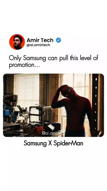 Samsung's Spider-Man Ad Beat Apple 🤯