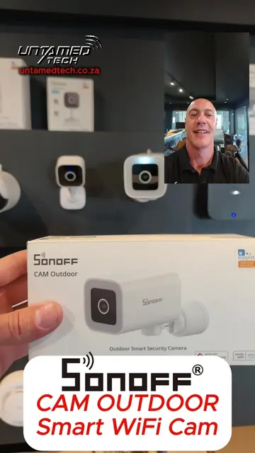 Sonoff Cam Outdoor Smart WiFi Camera UntamedTech.co.za #untamedtech #smartcamera