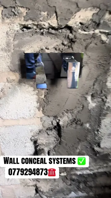 #goviral #viralvideo #wallconcealsystem #bestplumbersinkampala #plumbingpiework 