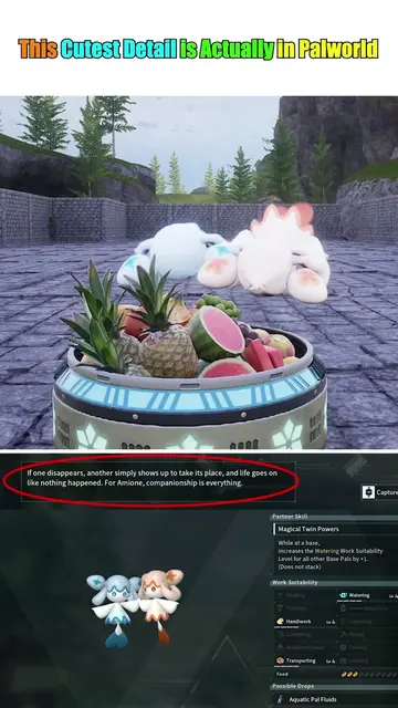 This Cutest Detail is Actually in Palworld #palworld #palworldgameplay #palworld