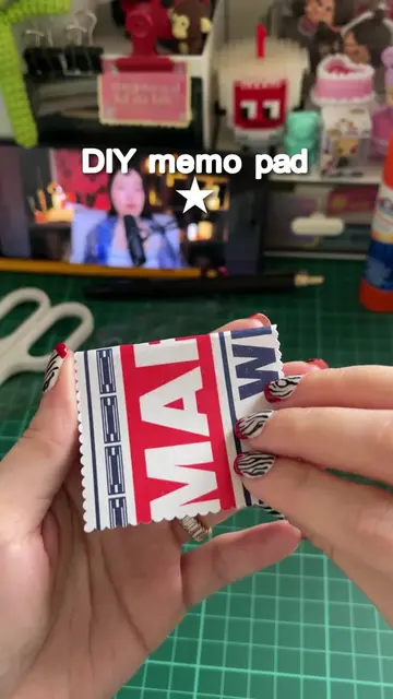 DIY Philippine calendar memo pad 🇵🇭  #diycrafts #memopad #journalsupplies #jou