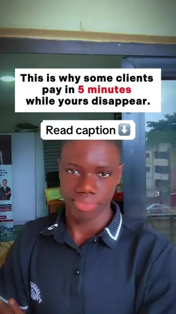 This is why some clients pay in 5 minutes while yours disappear. Have you ever w