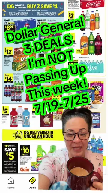 Dollar General 3 DEALS I’m NOT Passing Up this Week!! 7/19-7/25 Gain lovers pay 