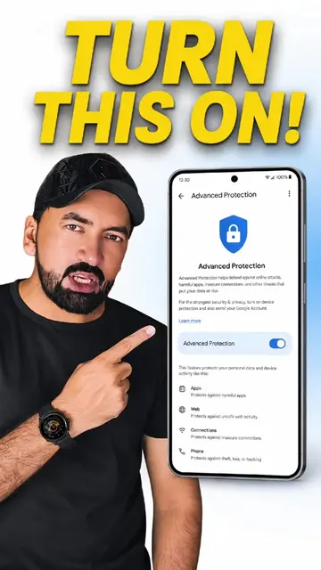 Android Users! Turn This Hidden Security Feature ON Now! 🔥 Google ne Android me