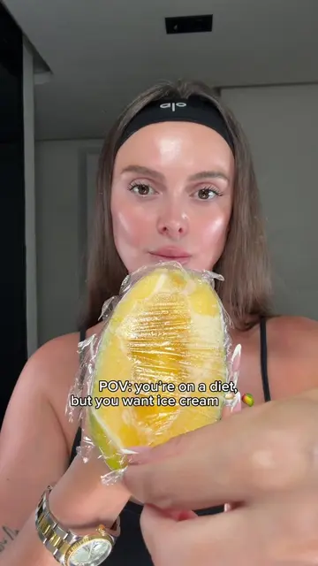 0 sugar icecream 🍨🥭 #skin #skincare #asmr #sugarfree 