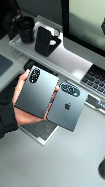 Samsung or Apple? #samsungzfold8wide #iphoneultra #iphonefold #samsung #iphone 