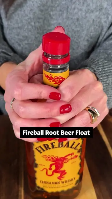 What's better than a root beer float? A Fireball Float! 🔥🥤 This boozy twist on