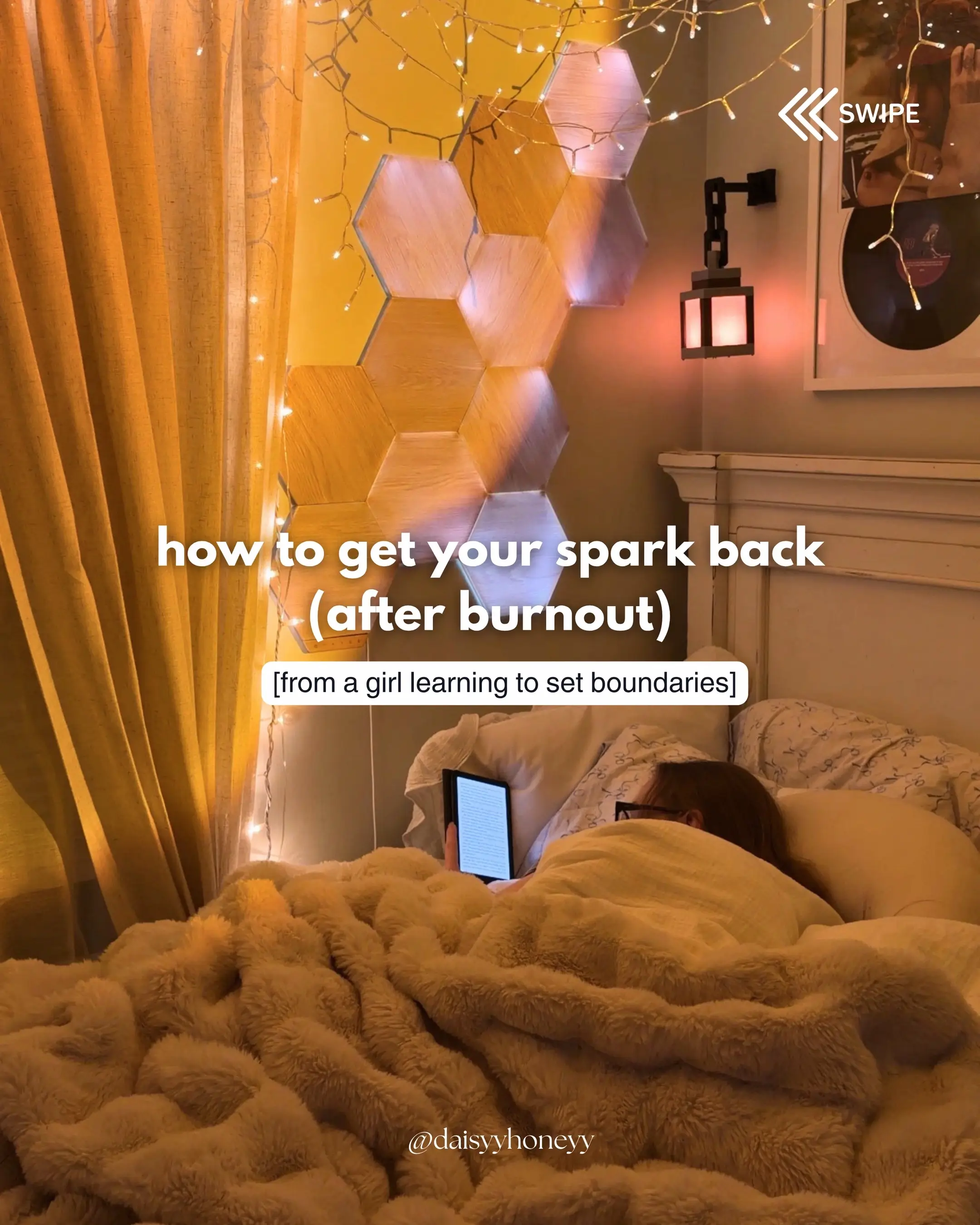 how to get your spark back (from a girl learning to set boundaries & recover fro