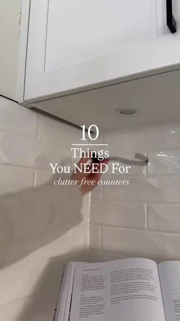 Here are 10 things you need for clutter free counters. Linked in my Amazon Shop 