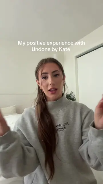 My positive experience with @UNDONE BY KATE 🤍 don’t hate on my dress or I’ll cr