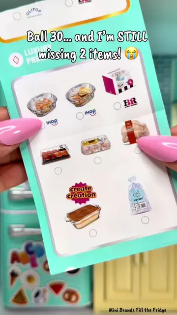 Ball 30 and I’m still missing the Pizza Hut Party Tray and the IHOP Hamburger! �