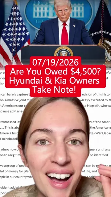 💰 Are You Owed $4,500? Hyundai & Kia Owners Take Note! 🚗 #ClassAction #CarOwne