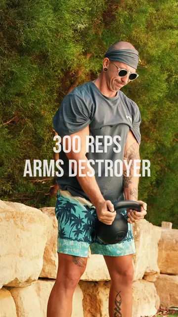 💪 300 Rep Arm Destroyer Looking for an arm workout that leaves your biceps, tri