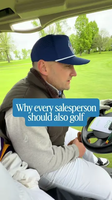 How’s is sales like golf? #closing #highticketsales 
